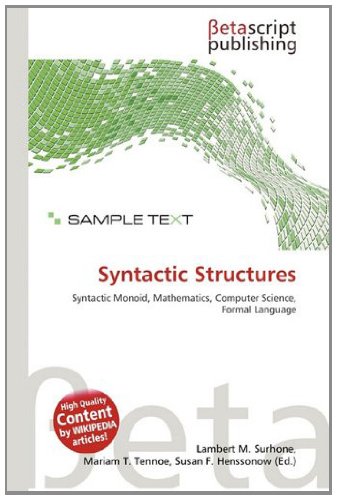 9786131240195: Syntactic Structures