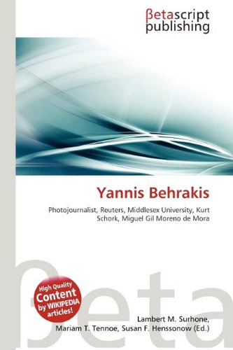 Stock image for Yannis Behrakis for sale by Buchpark