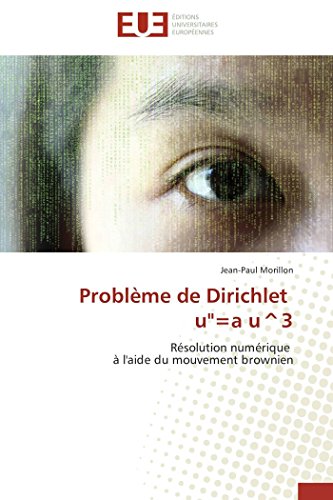 Beispielbild fr Problme de Dirichlet u''=a u^3: Rsolution numrique  l'aide du mouvement brownien (Omn.Univ.Europ.) (French Edition) zum Verkauf von GF Books, Inc.