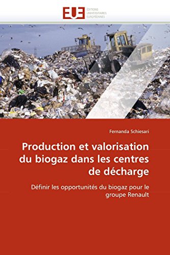 9786131538223: Production et valorisation du biogaz dans les centres de dcharge: Dfinir les opportunits du biogaz pour le groupe Renault