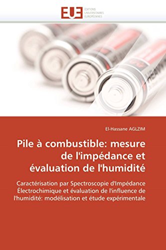 9786131539145: Pile  combustible: mesure de l'impdance et valuation de l'humidit: Mesure de l'Impdance Et valuation de l'Humidit