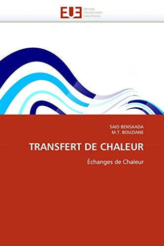 9786131547324: TRANSFERT DE CHALEUR: changes de Chaleur (Omn.Univ.Europ.)