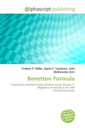 9786131673368: Benetton Formula