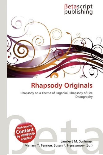 9786132125194: Rhapsody Originals