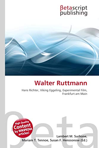 9786132318428: Walter Ruttmann