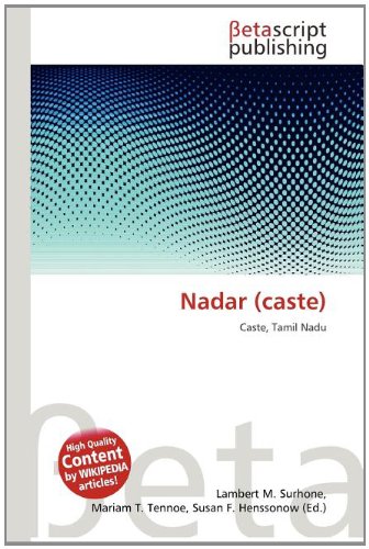 9786132980267: Nadar (Caste)
