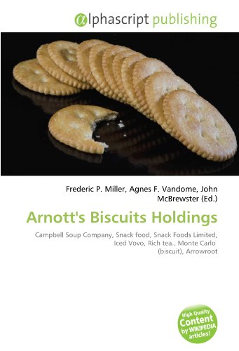 9786134041072: Arnott's Biscuits Holdings: Campbell Soup Company, Snack food, Snack Foods Limited, Iced Vovo, Rich tea., Monte Carlo (biscuit), Arrowroot