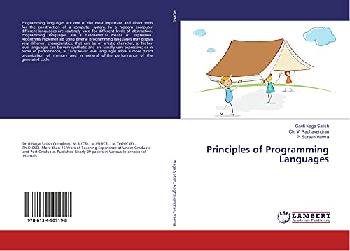 9786134909198: Principles of Programming Languages