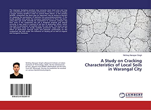 Beispielbild fr A Study on Cracking Characteristics of Local Soils in Warangal City zum Verkauf von Revaluation Books