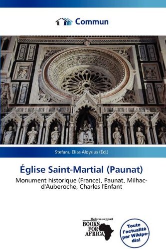 9786137224908: Glise Saint-Martial (Paunat)