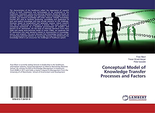Stock image for Conceptual Model of Knowledge Transfer Processes and Factors for sale by Books Puddle