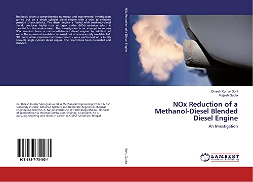 Stock image for NOx Reduction of a Methanol-Diesel Blended Diesel Engine: An Investigation for sale by Books Puddle