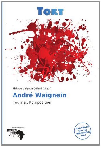 9786137856123: Andr Waignein: Tournai, Komposition