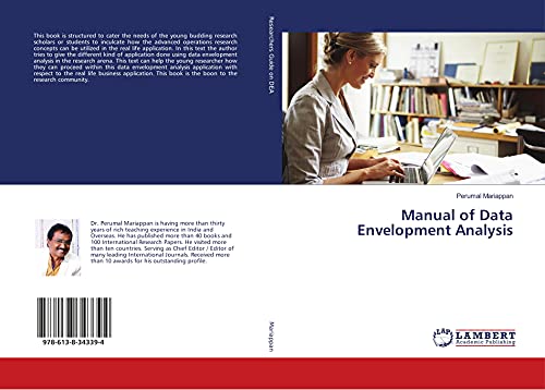 9786138343394: Manual of Data Envelopment Analysis