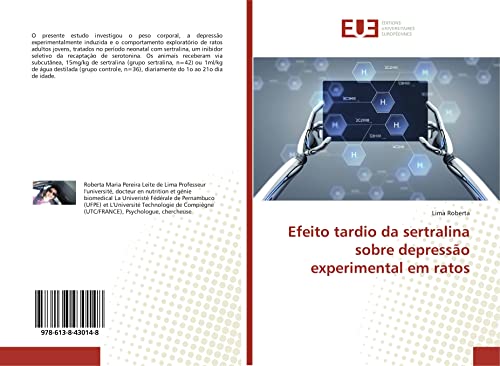 Beispielbild fr Efeito tardio da sertralina sobre depressao experimental em ratos zum Verkauf von Chiron Media