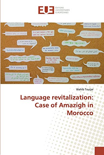 Beispielbild fr Language revitalization: Case of Amazigh in Morocco zum Verkauf von Chiron Media