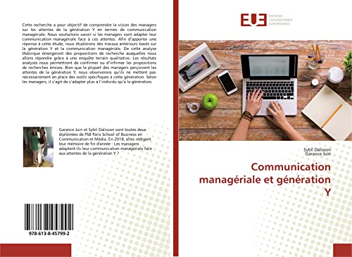 Beispielbild fr Communication managriale et gnration Y (French Edition) zum Verkauf von Lucky's Textbooks