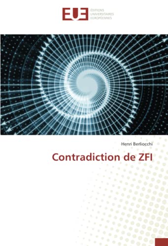Stock image for Contradiction de ZFI (French Edition) for sale by GF Books, Inc.