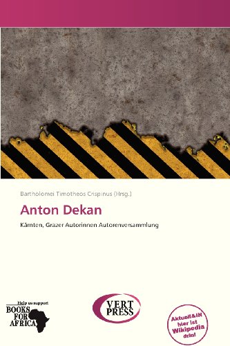 9786138819394: Anton Dekan