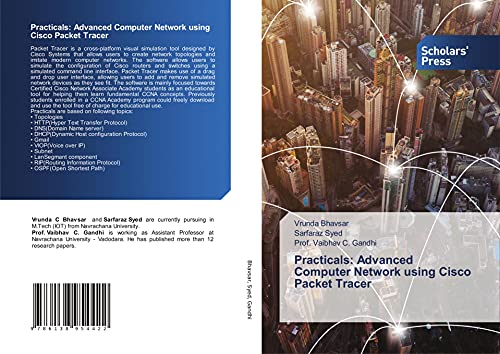 9786138954422: Practicals: Advanced Computer Network using Cisco Packet Tracer