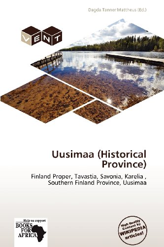 9786139176946: Uusimaa (Historical Province)