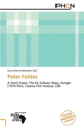 9786139249862: Peter Foldes