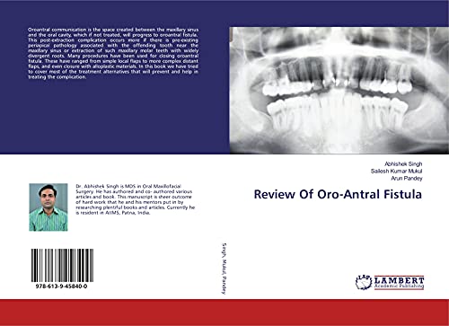 Stock image for Review Of Oro-Antral Fistula for sale by Buchpark