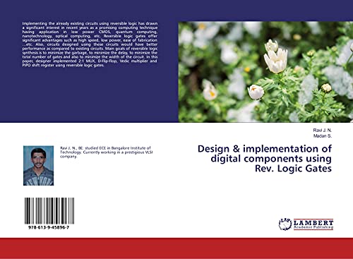 9786139458967: Design & implementation of digital components using Rev. Logic Gates