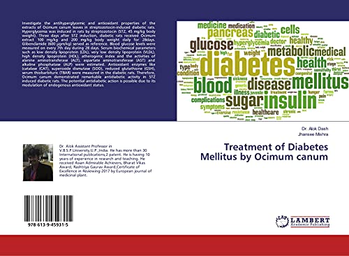 Stock image for Treatment of Diabetes Mellitus by Ocimum canum for sale by Buchpark