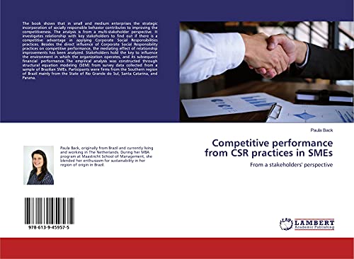 Immagine dell'editore per Competitive performance from CSR practices in SMEs: From a stakeholders' perspective venduto da Revaluation Books