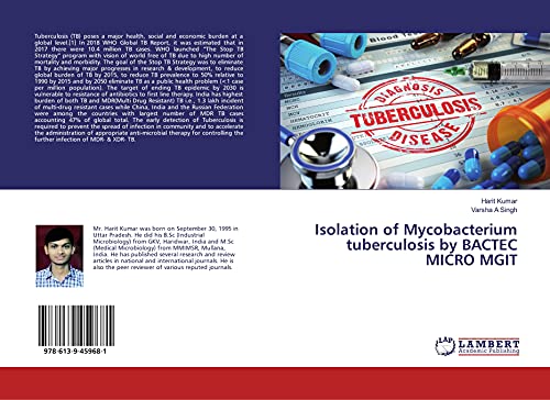 Stock image for Isolation of Mycobacterium tuberculosis by BACTEC MICRO MGIT for sale by Book Bungalow