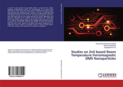 Beispielbild fr Studies on ZnS based Room Temperature Ferromagnetic DMS Nanoparticles zum Verkauf von Buchpark