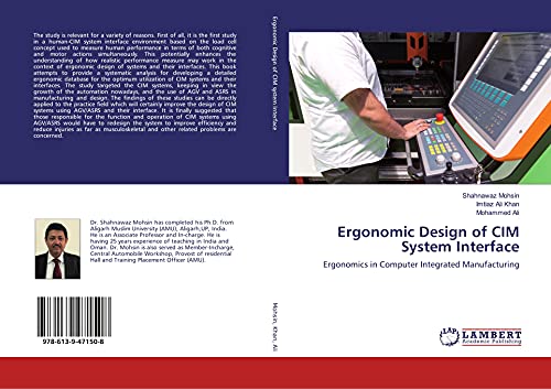 9786139471508: Ergonomic Design of CIM System Interface: Ergonomics in Computer Integrated Manufacturing