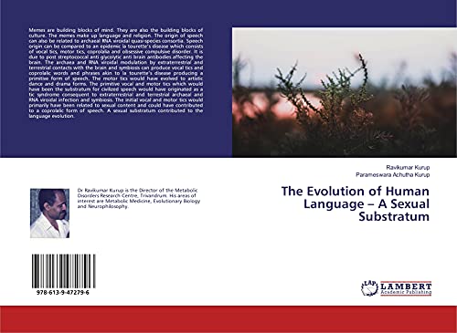 9786139472796: The Evolution of Human Language – A Sexual Substratum