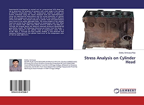 9786139475087: Stress Analysis on Cylinder Head