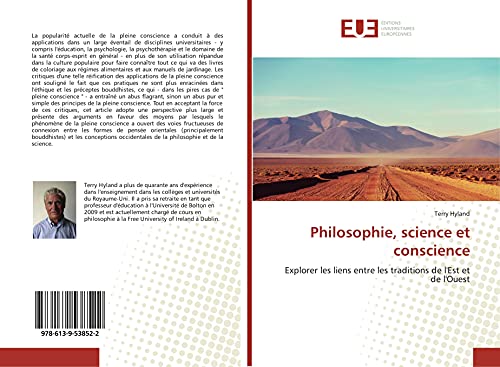 Immagine stock per Philosophie, science et conscience: Explorer les liens entre les traditions de l'Est et de l'Ouest