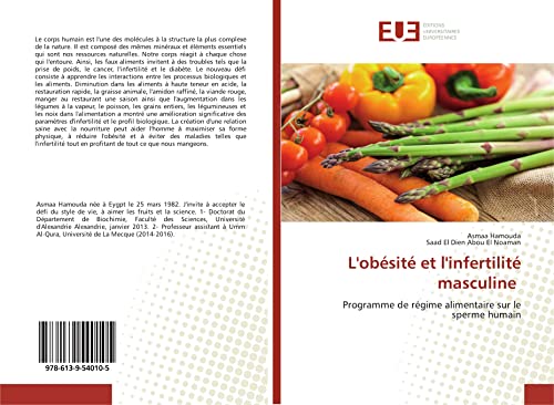 Imagen de archivo de L'obsit et l'infertilit masculine: Programme de rgime alimentaire sur le sperme humain (French Edition) a la venta por Lucky's Textbooks