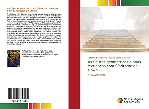 Stock image for As figuras geomtricas planas e crianas com Sndrome de Down : APAE/Aracaju for sale by Buchpark