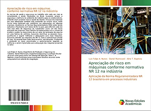 Stock image for Apreciao de risco em mquinas conforme normativa NR 12 na indstria: Aplicao da Norma Regulamentadora NR 12 brasileira em processos industriais (Portuguese Edition) for sale by GF Books, Inc.