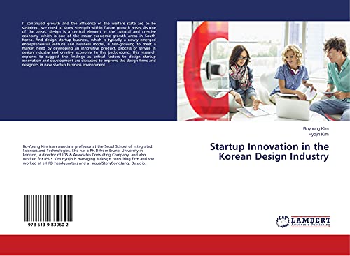 9786139830602: Startup Innovation in the Korean Design Industry