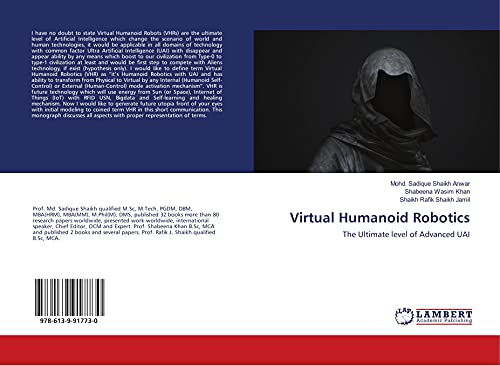 9786139917730: Virtual Humanoid Robotics: The Ultimate level of Advanced UAI