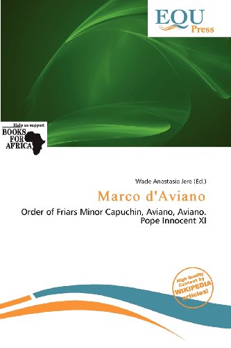 9786139980505: Marco D'Aviano
