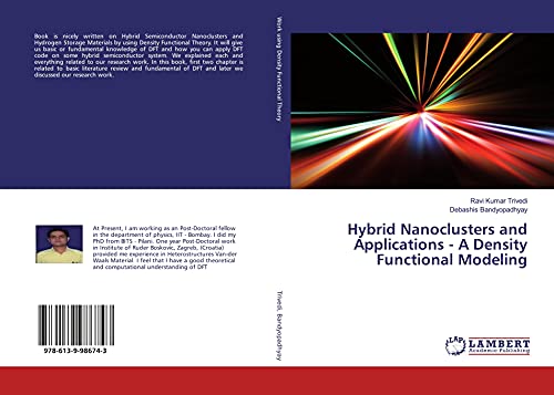 Beispielbild fr Hybrid Nanoclusters and Applications - A Density Functional Modeling zum Verkauf von Buchpark