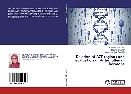 Beispielbild fr Deletion of AZF regions and evaluation of Anti-mullerian hormone zum Verkauf von Buchpark