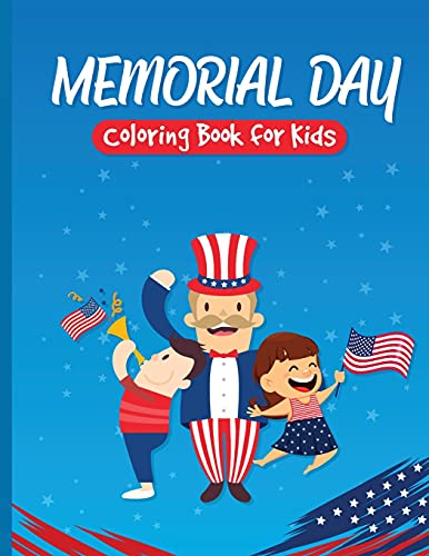 Beispielbild fr Memorial Day Coloring Book for Kids: Patriotic Coloring Book for a Real American Family zum Verkauf von Buchpark
