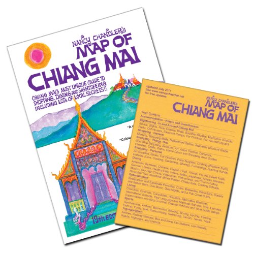 9786169046219: Nancy Chandler's Map of Chiang Mai, 19th Ed.