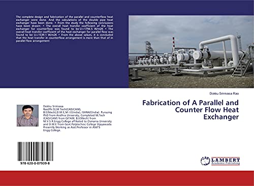 9786200079398: Fabrication of A Parallel and Counter Flow Heat Exchanger