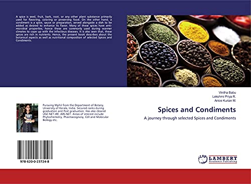 9786200237248: Spices and Condiments: A journey through selected Spices and Condiments