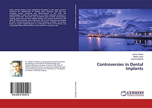 Imagen de archivo de Controversies in Dental Implants a la venta por GF Books, Inc.