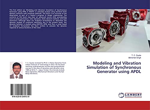 9786200269720: Modeling and Vibration Simulation of Synchronous Generator using APDL